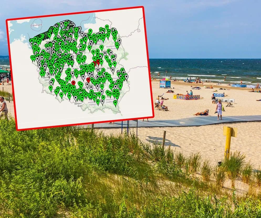 Gdzie zakaz kąpieli nad Bałtykiem? Sprawdź niebezpieczne miejsca